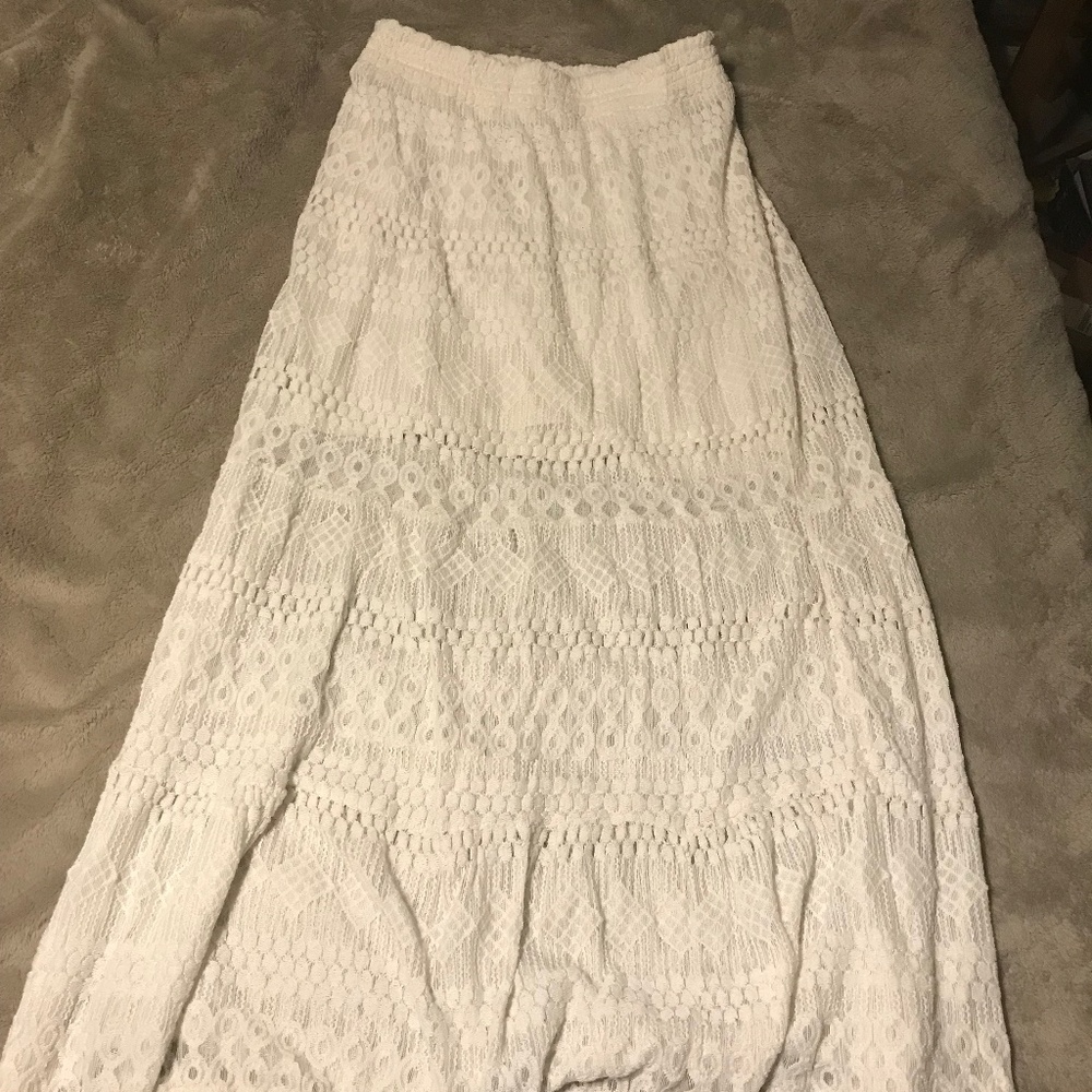 Lace Maxi Skirt